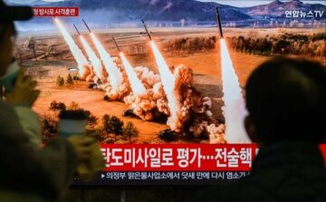 North Korea launches salvo of 600 mm ‘super-large' rockets